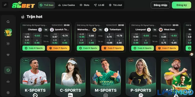 Lợi ích tiêu biểu khi tham gia cá cược tại nhà cái 86BET